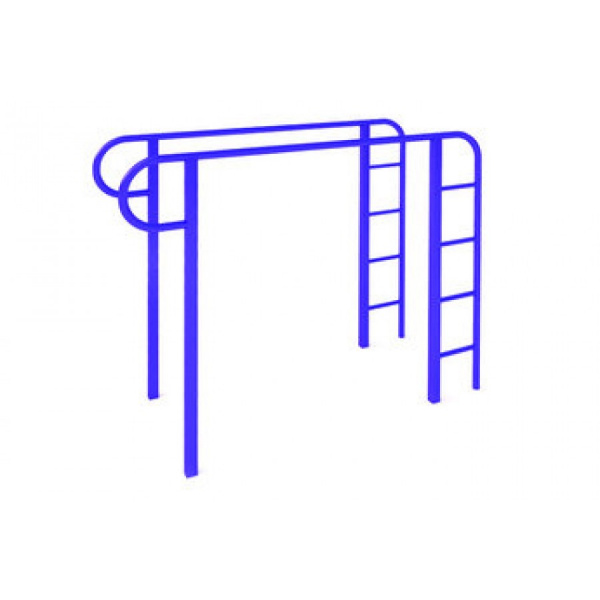 Брусья с лестницей