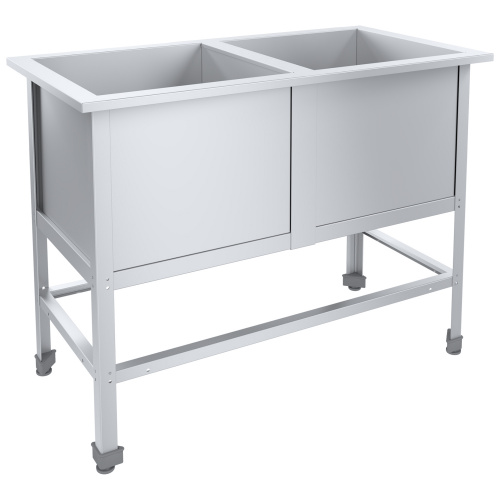 Ванна моечная Эконом НК ВМО2-630ЭНК-М 1420*730*870(890)мм