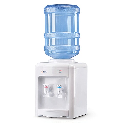 Кулер для воды AEL TD-AEL-340, настольный, НАГРЕВ/ОХЛАЖДЕНИЕ, 2 крана, белый, 00134