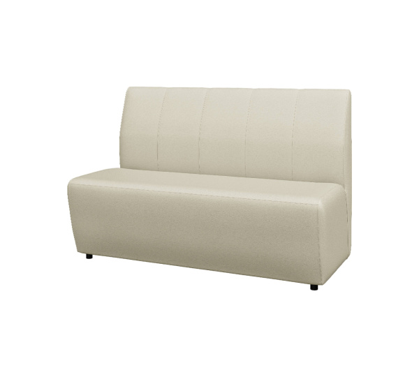 Диван Беллис 3-местный 1500х700х960мм Oregon 10 (кожзам Белый)