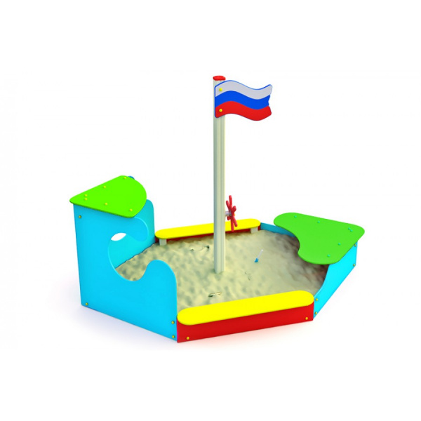 Песочница "Парусник"