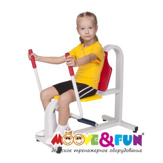 Тренажер детский "Жим от груди", от 5 до 8 лет