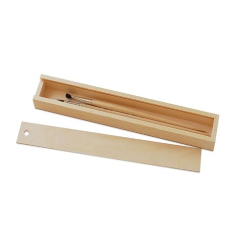 Пенал для кистей "Сонет", деревянный, сосна, 35х5х3 см, 2135049