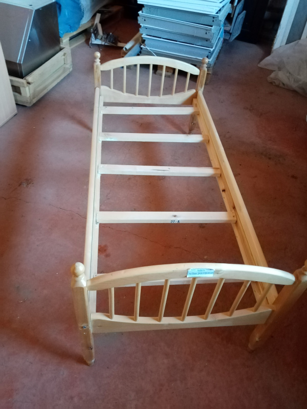 Кровать 1-но ярусная "Анфиса" 1400*600 мм.