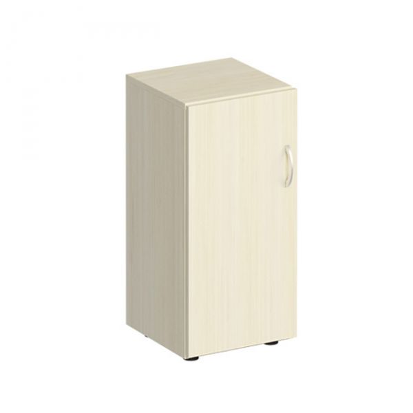 Шкаф для документов низкий узкий закрытый 40x38x84 К 508 дуб шамони Комфорт