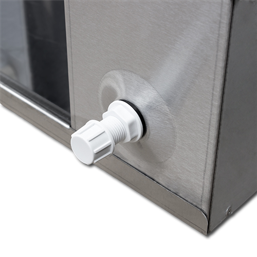 Зонт вытяжной пристенный с жироулавливающим лабиринтным фильтром ЗВ-П12/10 1200х1000х350мм