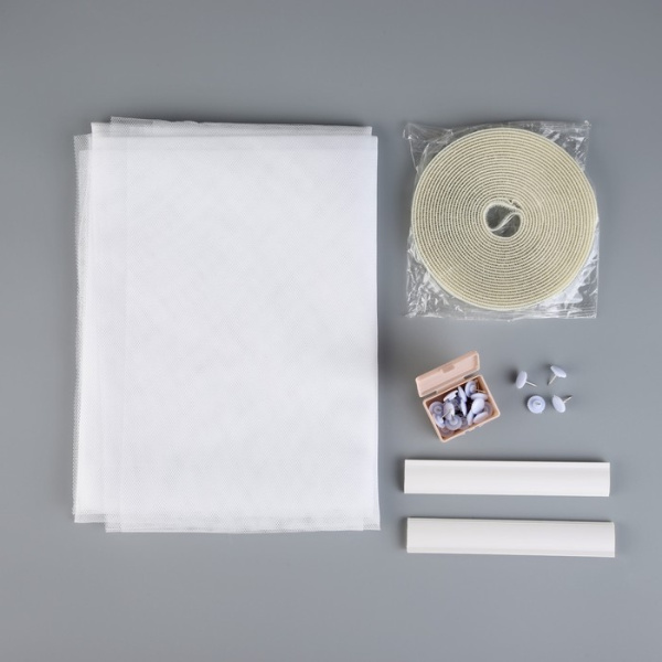 Сетка москитная на дверь1 м * 2,1 м, в асс., арт. RJ11163