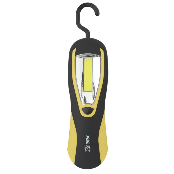 Фонарь светодиодный ЭРА RB-701, COB-LED, рабочий, магнит, крючок, питание 3хАА (в комплект не входят