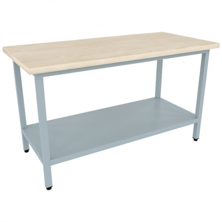 Стол кондитерский ПищТех СРОк-9/7 900х700х875(895) мм. (столешница дерево - бук, каркас окрашенный)