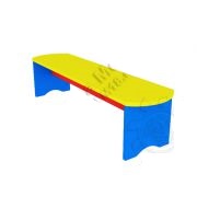 Скамейка. Материал: ЛДСП. Размеры: 1100*250*250мм. Цветная