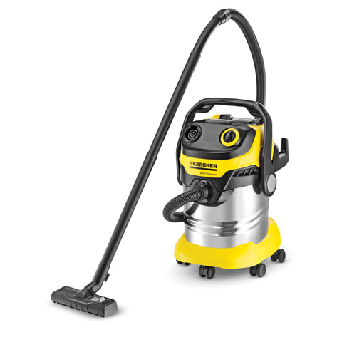 Пылесос KARCHER MV/WD 6 P Premium, с пылесборн, 1300 Вт, розетка, выдув, контейнер из нерж. стали