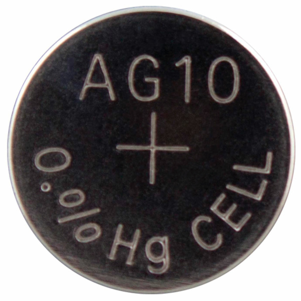 Батарейка , GP Alkaline, 189A (G10, LR54), алкалиновая, отрывной блок, 189FRA-2C10