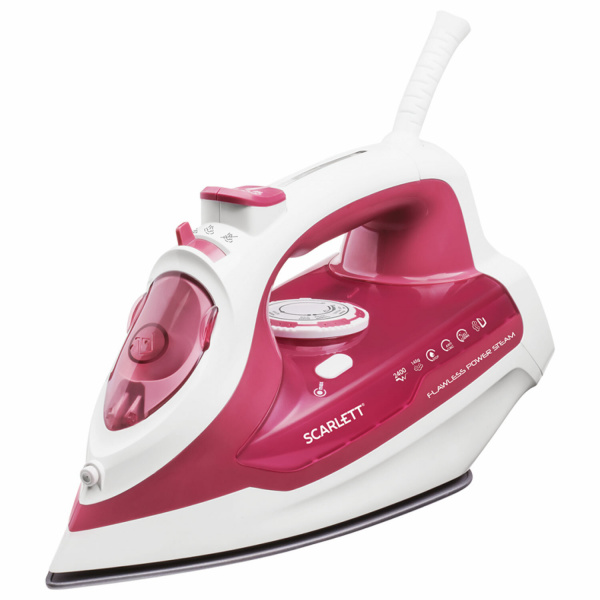 Утюг SCARLETT SC-SI30K44, 2000 Вт, керамическое покрытие, антинакипь, самоочистка, лиловый