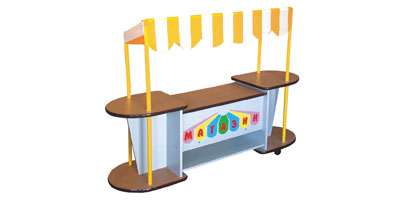 Игровой уголок "Павильон" (1500*460*1220) ДК-140.2