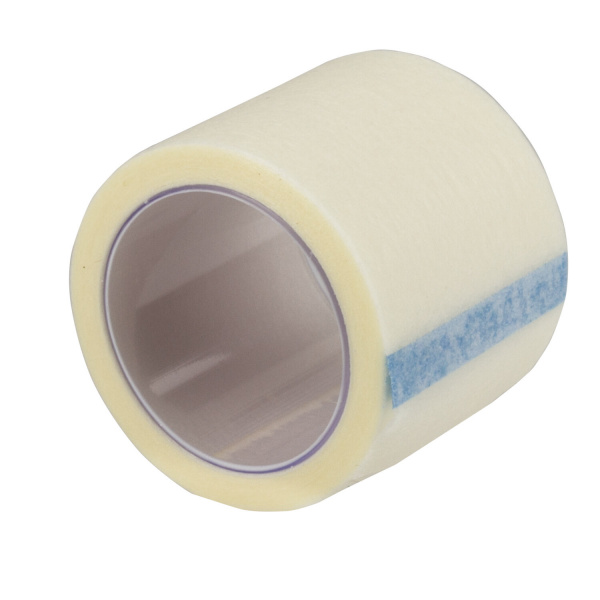 Лейкопластырь медицинский фиксирующий в рулоне LEIKO 3х500 см, на нетканой хлопчатобумажной основе, 