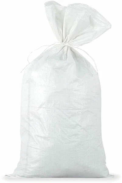 Мешок полипропиленовый 55*105см до 50кг, вес 72 г, белый, широкого спектра применения