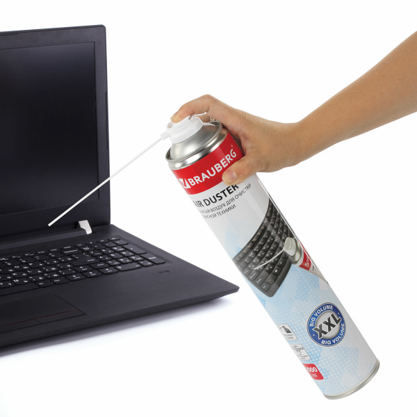 Баллон со сжатым воздухом BRAUBERG ДЛЯ ОЧИСТКИ ТЕХНИКИ 1000 мл, 513317 Баллон со сжатым воздухом BRAUBERG ДЛЯ ОЧИСТКИ ТЕХНИКИ 1000 мл, 513317