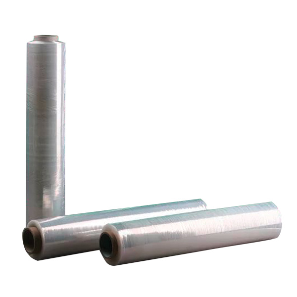 Стрейч-пленка для ручной упаковки, 45 см х 142 м, 17 мкм, вес 1 кг, СМЕСОВОЕ СЫРЬЕ, растяжение 220% 