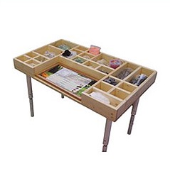 Стол экосенсорный для работы с природными материалами 100*60*62 см. Фанера