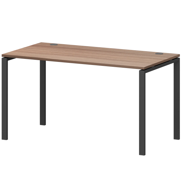 Стол АМ-004 на м/каркасе темный шимо/антрацит