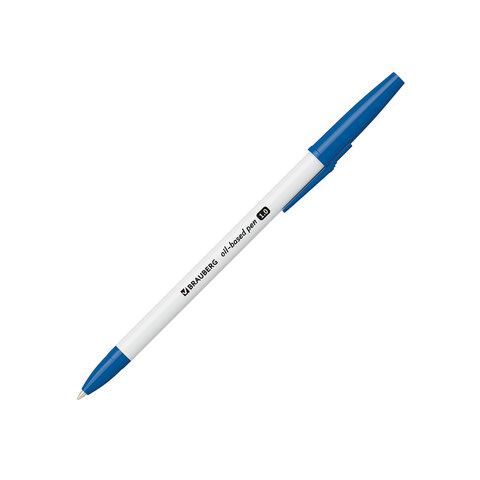 Ручка шариковая масляная BRAUBERG Stick Medium, СИНЯЯ, узел 1 мм, линия письма 0,5 мм, 143419 Ручка шариковая масляная BRAUBERG Stick Medium, СИНЯЯ, узел 1 мм, линия письма 0,5 мм, 143419