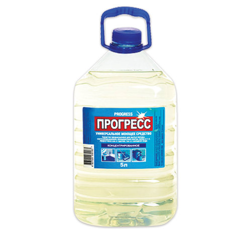 Средство моющее универсальное ПРОГРЕСС, 5л пэт, шк 0445