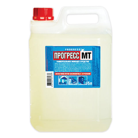 Средство моющее универсальное ПРОГРЕСС МТ, 5л с повышенным жироудалением, М08-5