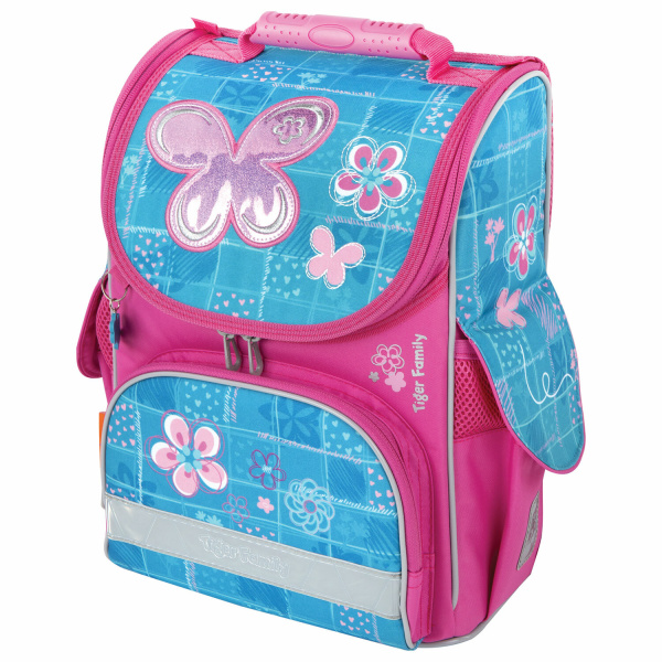 Ранец TIGER FAMILY для нач.школы, Nature Quest, Bubbly Butterfly, 35х31х19 см, 270207 Ранец TIGER FAMILY для нач.школы, Nature Quest, Bubbly Butterfly, 35х31х19 см, 270207