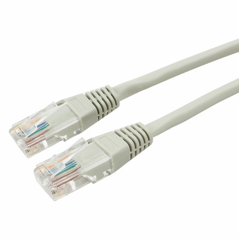 Кабель (патчкорд) UTP 5e категория, RJ-45, 3 м, CABLEXPERT, для подключения по локальной сети LAN, P