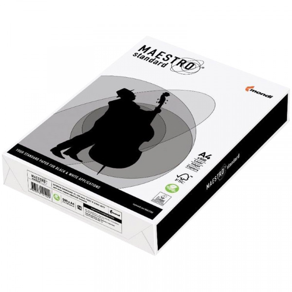 Бумага Maestro "Standard" А4, 80г/м2, 500л., 146%