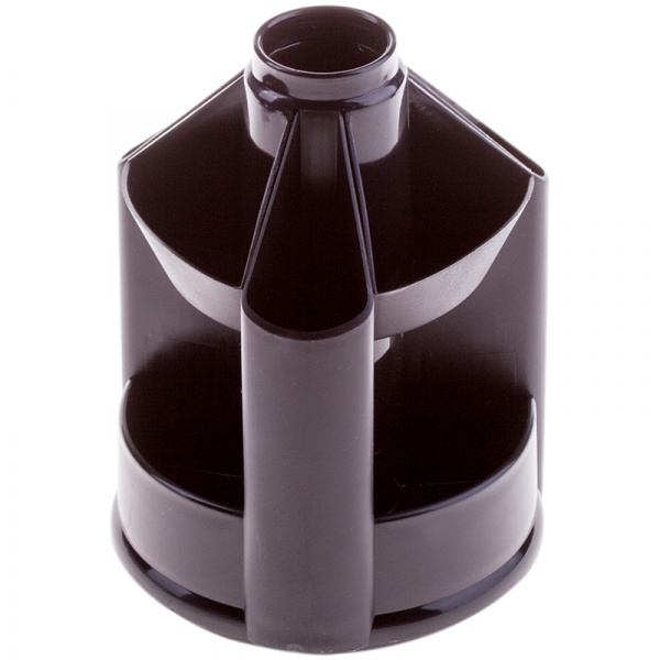 Настольная подставка Стамм "Mini Desk", вращающаяся, черный Настольная подставка Стамм "Mini Desk", вращающаяся, черный