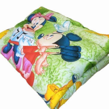 Одеяло 110*140  шерсть овечья, полиэстер