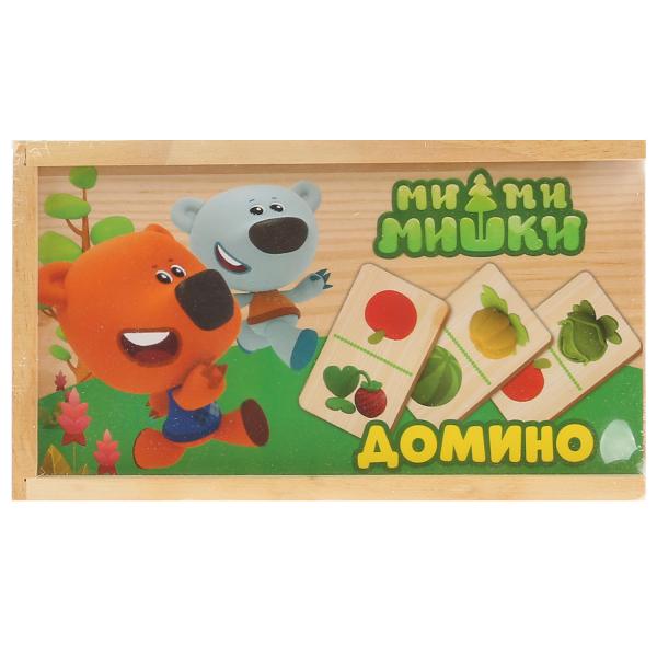 376528 Игрушка деревянная Ми-ми-мишки в пленке Буратино в кор.20шт