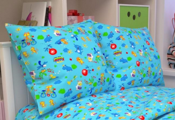 Наволочка 50*50 бязь набивная ГОСТ