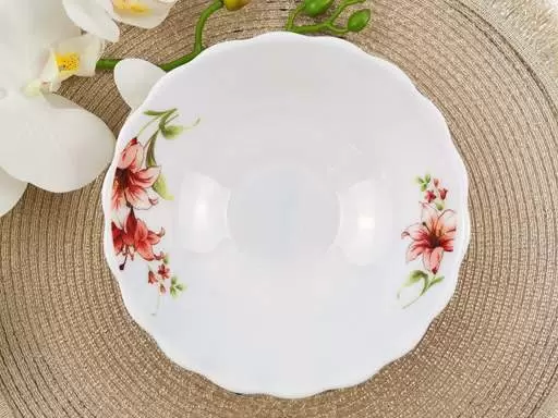 Миска суповая 15см 370мл , "ЛИЛИЯ" ТМ BONAFFINI , арт BON058-2