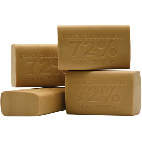 Мыло хозяйственное 72% 200г ММЗ, без упаковки, ш/к транспортной упаковки 70614