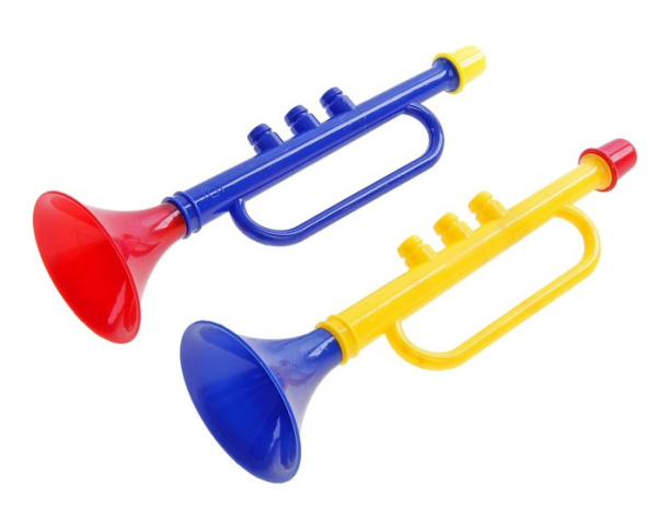 Игрушка музыкальная "Труба", МИКС,22 см × 6,5 см × 6,5 см
