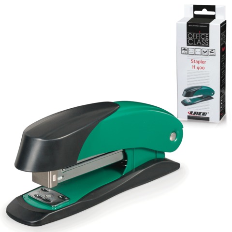 Степлер №24/6, 26/6 LACO (ЛАКО, Германия), до 30 листов, зеленый, H400