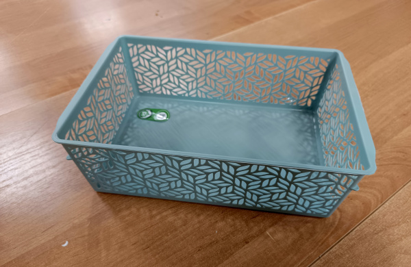 Корзинка универсальная "Linden" 4,3л, 290х190х95мм (зеленый)