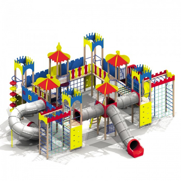 ДИК "Шахматный клуб" (6-12 лет) 11160х11075 мм, Н = 4560 мм, Н площадок 1850 мм