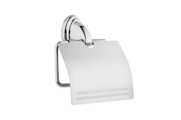 Держатель д/туалетной бумаги с крышкой NOVAL, FORA (ФОРА) N043