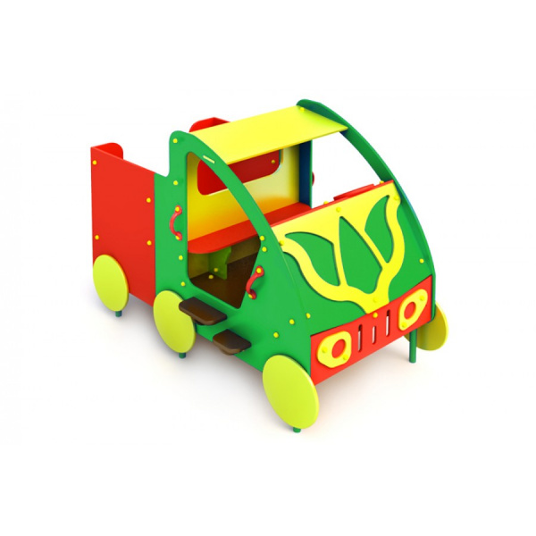 Грузовик без ската, 3-10 лет, влагостойкая фанера, общая высота 1500мм