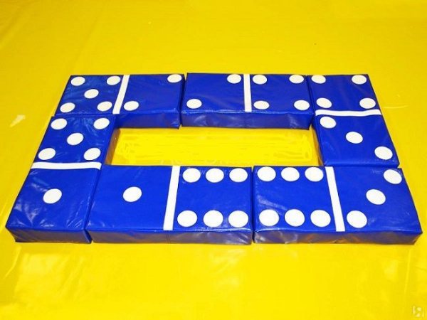 Домино игровое, прямоугольник 60*30*7 - 6шт