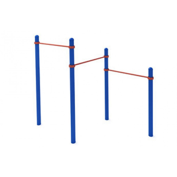 Три разноуровневых турника