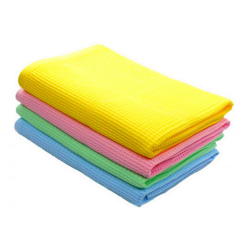 Полотенце вафельное 40*70 цветное