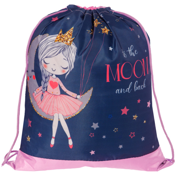 Мешок для обуви 1 отделение ArtSpace "Princess", 340*420мм СДС_31676