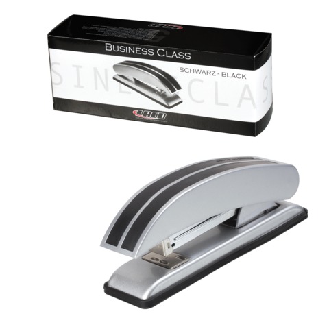 Степлер №24/6, 26/6 LACO (ЛАКО, Германия), до 25 листов, серебристо-черный, BC 518