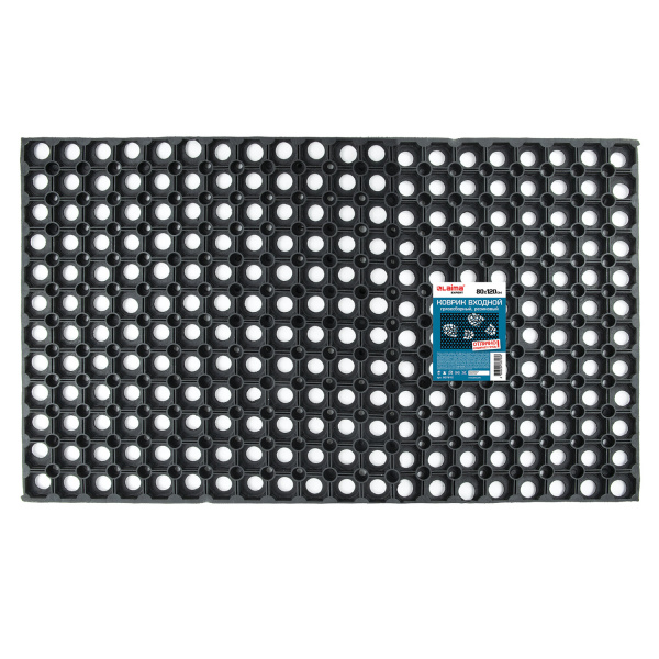 Коврик входной резиновый грязесборный ячеистый, 80х120 см, толщина 16 мм, LAIMA EXPERT Коврик входной резиновый грязесборный ячеистый, 80х120 см, толщина 16 мм, LAIMA EXPERT