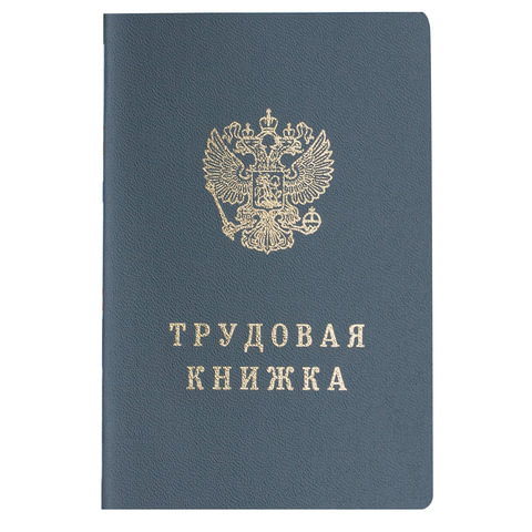Бланк документа Трудовая книжка в твердой обложке