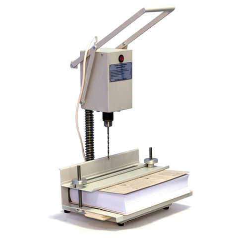 Станок для архивного переплета вертикальный УПД 2В, 250 Вт, с лотком, сшивка до 100 мм (950 л.) 